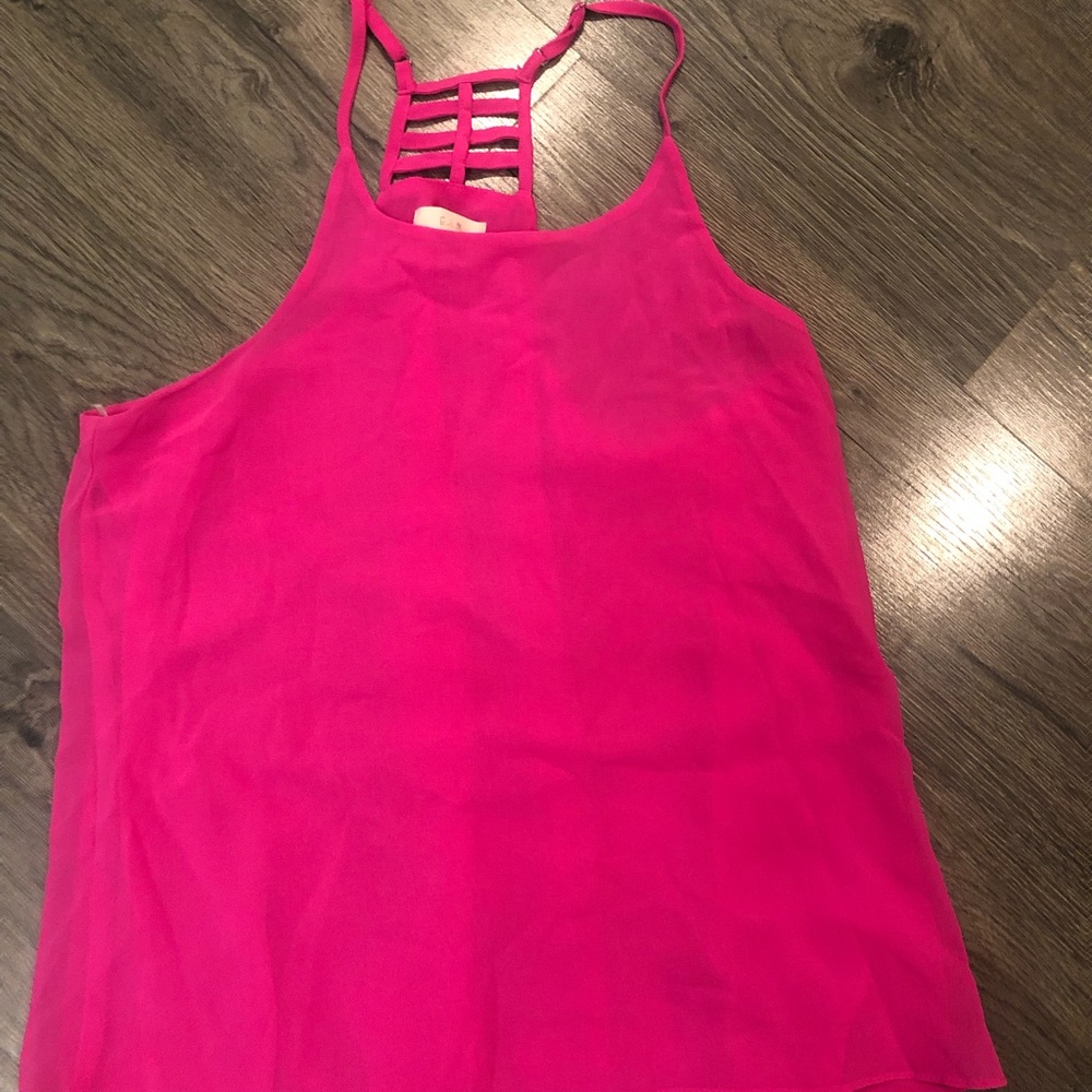 Magenta summer tank